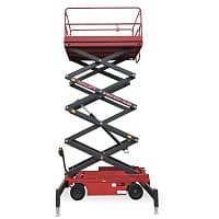 OXLIFT QZ-050-070 Самоходный (поводковый) подъемник ножничного типа с питанием от АКБ 7000 мм 500 кг
