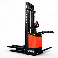 Самоходный Штабелер OXLIFT PSE15 2600 мм 1500 кг с платформой для оператора